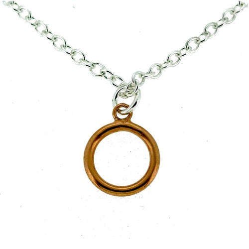 Karma Necklace 18ct Red Rose Gold 