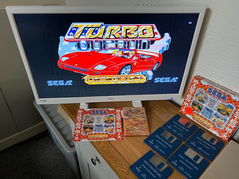 Amiga Sega Master Mix Compilation Games - Fully Working -🕹️Retro Gift Idea🕹️