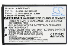 Battery 650mAh Type 043048 SV20405855 for Swissvoice ePure Fulleco DUO L7