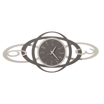 Arti e Mestieri Orologio da parete orizzontale contemporaneo con lancette  in all | eBay