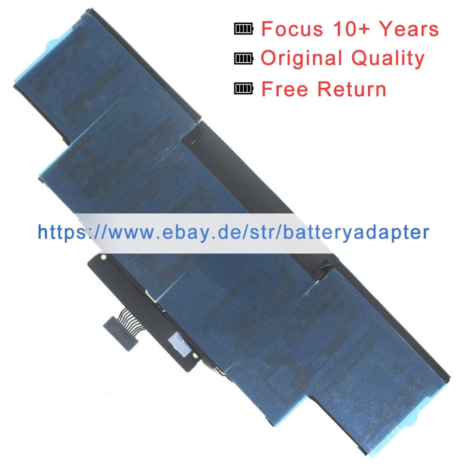 Original neu A1417 A1494 A1618 Akku Batterie für APPLE MC975	MD831 ME664 ME294 - Bild 3 von 4