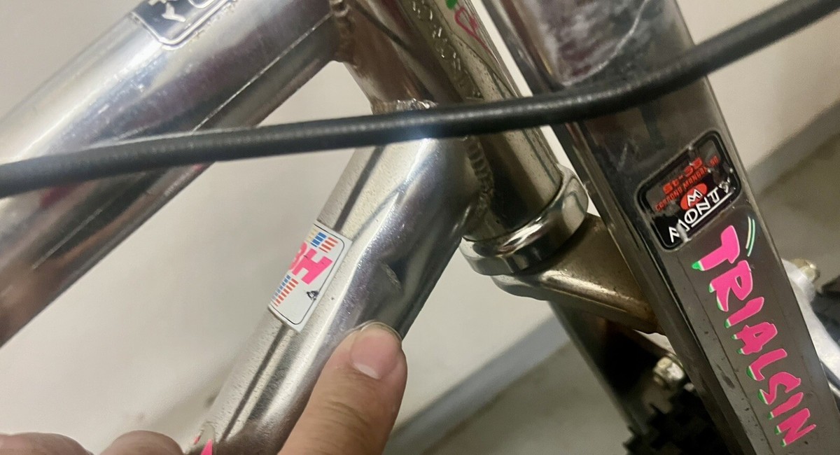 Old School Bmx Trials Monty Bike Triple Crown Fork Freestyle | eBay
