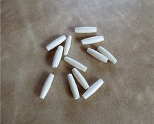 Bone Hair Pipe Beads 1-Inch
