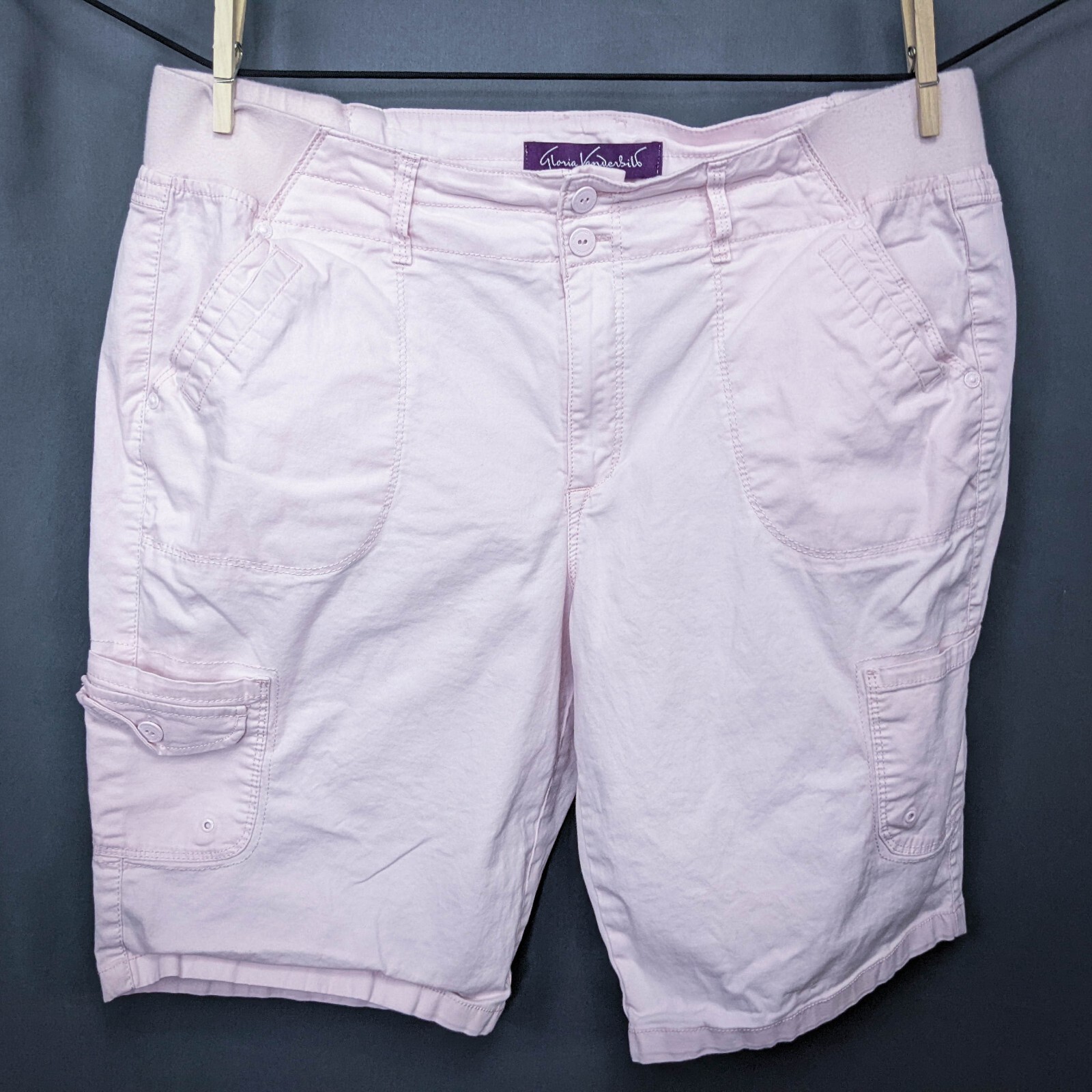 Gloria Vanderbilt Womens Shorts Size 14 
