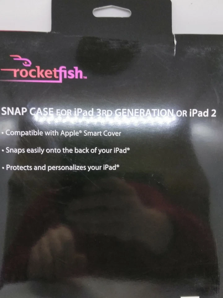 Rocketfish snap case hardshell for iPad 3rd generation or iPad 2 purple - Image 4 of 4