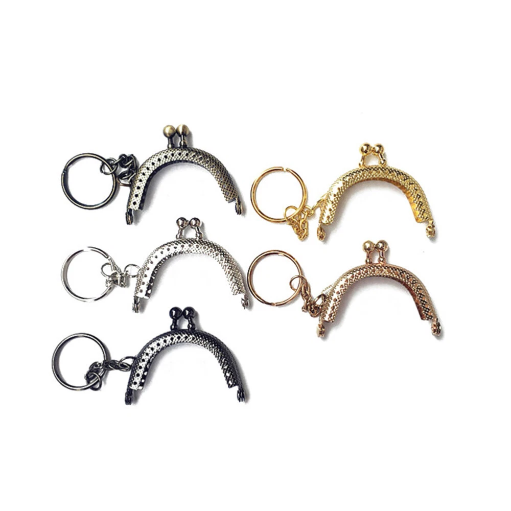 10PCS 5CM Purse Clasp Handbag Accessories Purse Making Supplies Clutch Bag  Frame