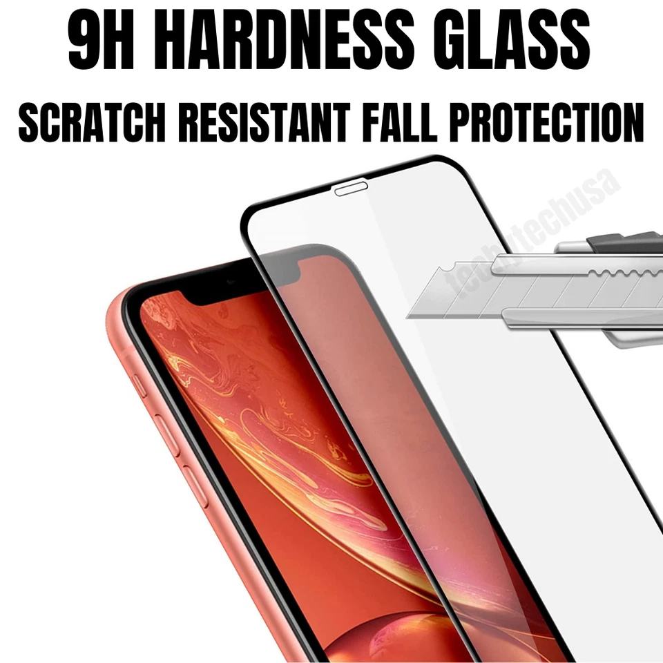 Wholesale Bulk For iPhone 11 Pro Max XR Tempered Glass Full Screen Protector Lot - Image 4 of 4
