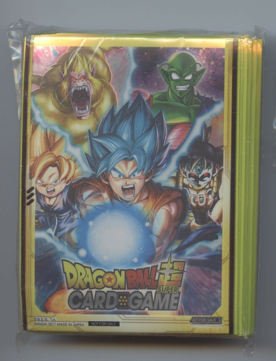Dragon Ball Super Card Game Colossal Warfare Goku PIccolo Saiyan Sleeves  SEALED