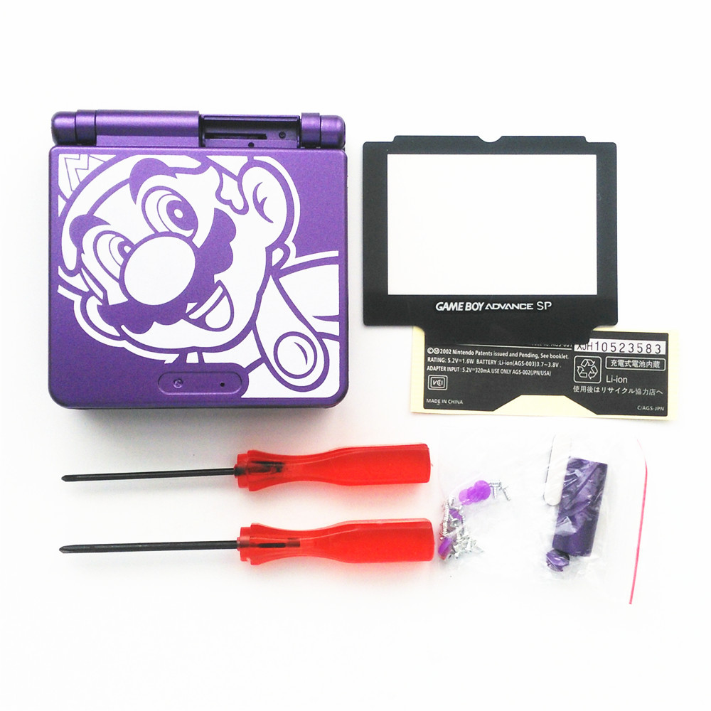 Colorful UV New Housing Shell For Gameboy Advance SP GBA SP Console Re