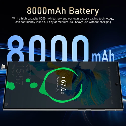 Entsperrt S24 Ultra 5G Smartphone 7,3" Android Handys Dual SIM 12GB+512GB - Bild 10 von 30