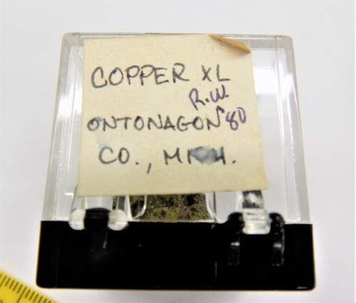 Cobre XL Cristal Ontonagon Co Michigan ID c6 Plano 2 - Imagen 4 de 4