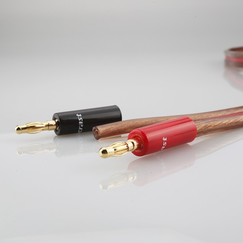4mm Banana Plug Dual Screw Lock Audio Gold Plated Speaker Wire Jack Connector - Picture 12 of 13