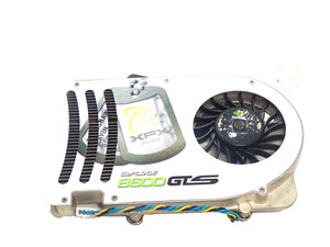 XFX 8600 GTS ORIGINAL GPU KÜHLER HEATSINK 4 PIN  #GK11167