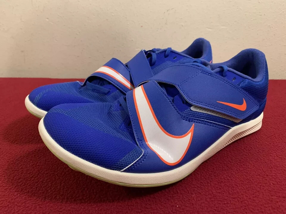 ✅ Nike Zoom‎ Rival Track Field Jump Spikes Blue Orange DR2756-400 Men Sz 9.5 NEW Men 12 Nike Zoom Rival Track Field Jump Spikes Racer  main image 3