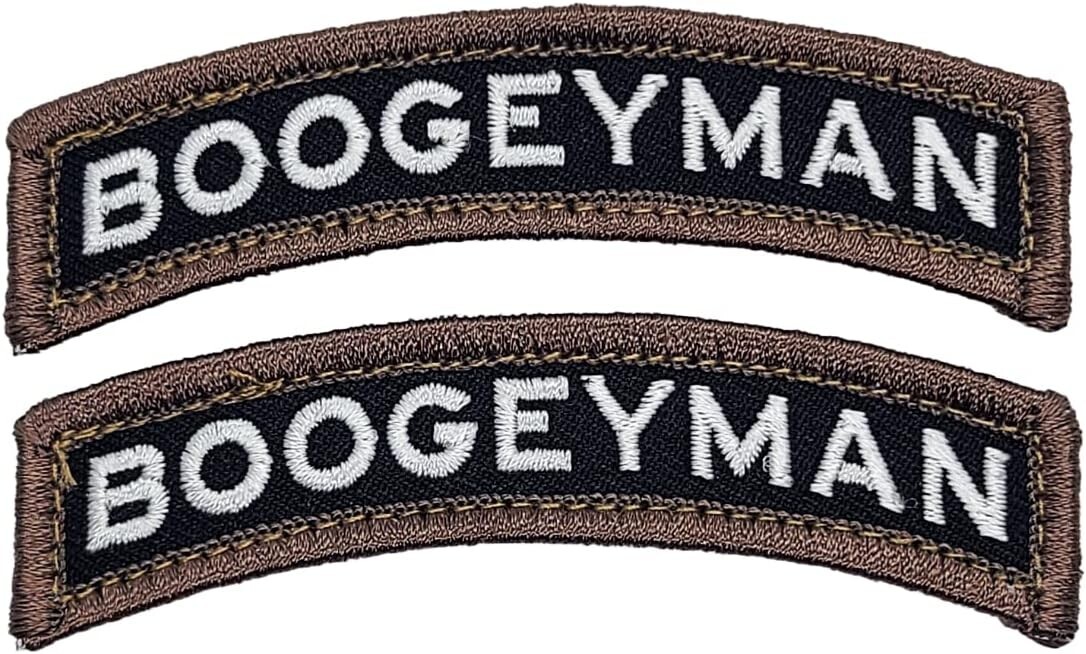 Boogeyman Baba Yaga Rocker Tab Morale Patch -2pc Bundle HOOK