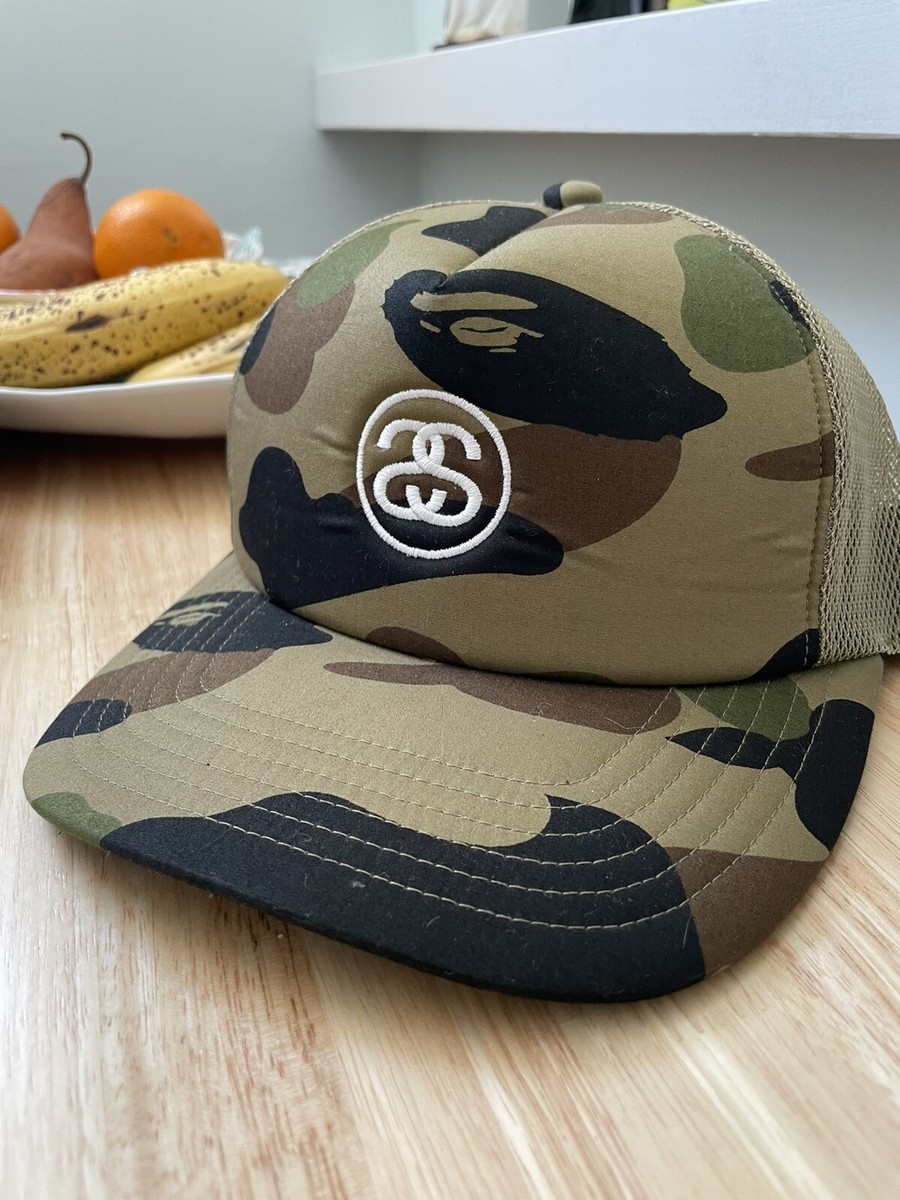 Bape Stussy 30th anniversary Hat | eBay