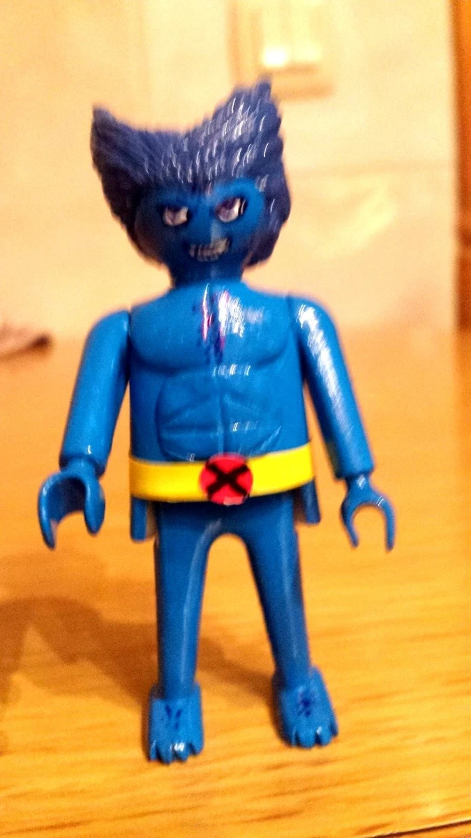 playmobil superheroes marvel x men beast custom
