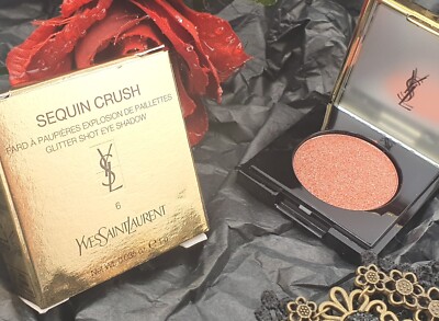 Yves Saint Laurent Sequin Crush Glitter Shot Eye Shadow 1g Confident Nude 6 