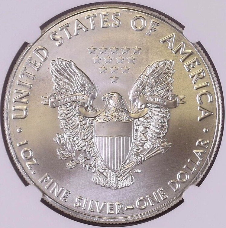 2016年 2oz 銀貨 クイーンズビースト NGC MS69 2016 (P) Silver Eagle NGC MS69 - Rare Philadelphia Issue