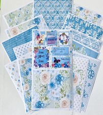 Junk Journal Pages, Scrapbook Papers, Planner Junk Journal Quotes, Kit PK5