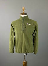 Men Berghaus Khaki Full Zip Long Sleeve Fleec...