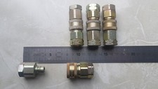 4x złącza szybkiego zwalniania Snap Tite - wtyczka 1/4" cala + 1/4 " 