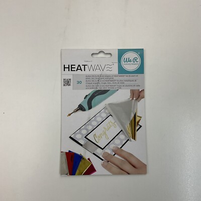 We R Memory Keepers Heatwave Foil Sheets 4 x6  30pc Multicolor - 3 PACK