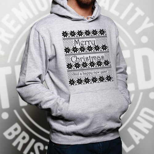 Merry Christmas Hoodie Xmas Ugly 