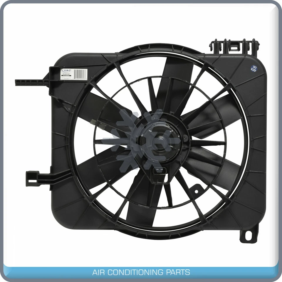 Fit Chevy Cavalier /Pontiac Sunfire Radiator/Condenser A/C Cooling Fan 1995-2004 - Image 2 of 4