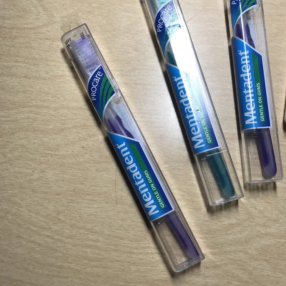 Cepillo de dientes Mentadent ProCare suave 31 completo muy buen estado nos Foto 3 de 4