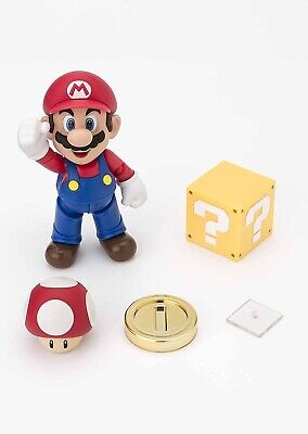 BANDAI S.H. Figuarts Super Mario New Package Ver. Figure BANDAI S.H. Figuarts Super Mario New Package Ver. Figure