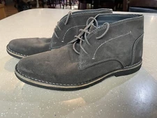 Kenneth Cole Reaction Men’s Gray Suede Ankle Boot - 9.5