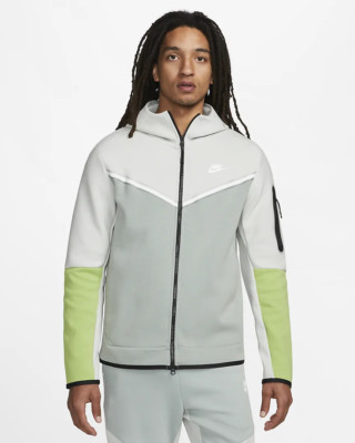 NIKE TECH FLEECE WINDURUNNER HOODIE ''DUSTY SAGE'' (CU4489 034) VERSCHIEDENE GRÖßEN