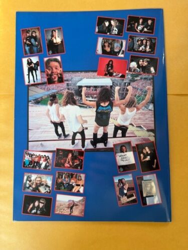 Metallica Damaged Justice Tour 1988 - 1989 Konzert Programm Buch mit Japan Beilage - Bild 2 von 8