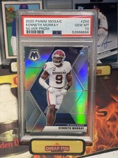 2020 Panini Mosaic Silver Prizm Kenneth Murray #250 PSA 10 GEM MINT RC POP 5
