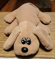 Pound Puppy Tan Brown Plush Stuffed Dog Tonka Vintage Toys