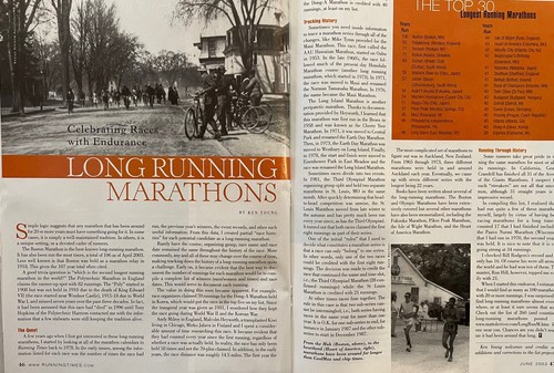 2003 Running Times Magazine June Meb Keflezighi, Trail Shoe Issue - Picture 10 of 24