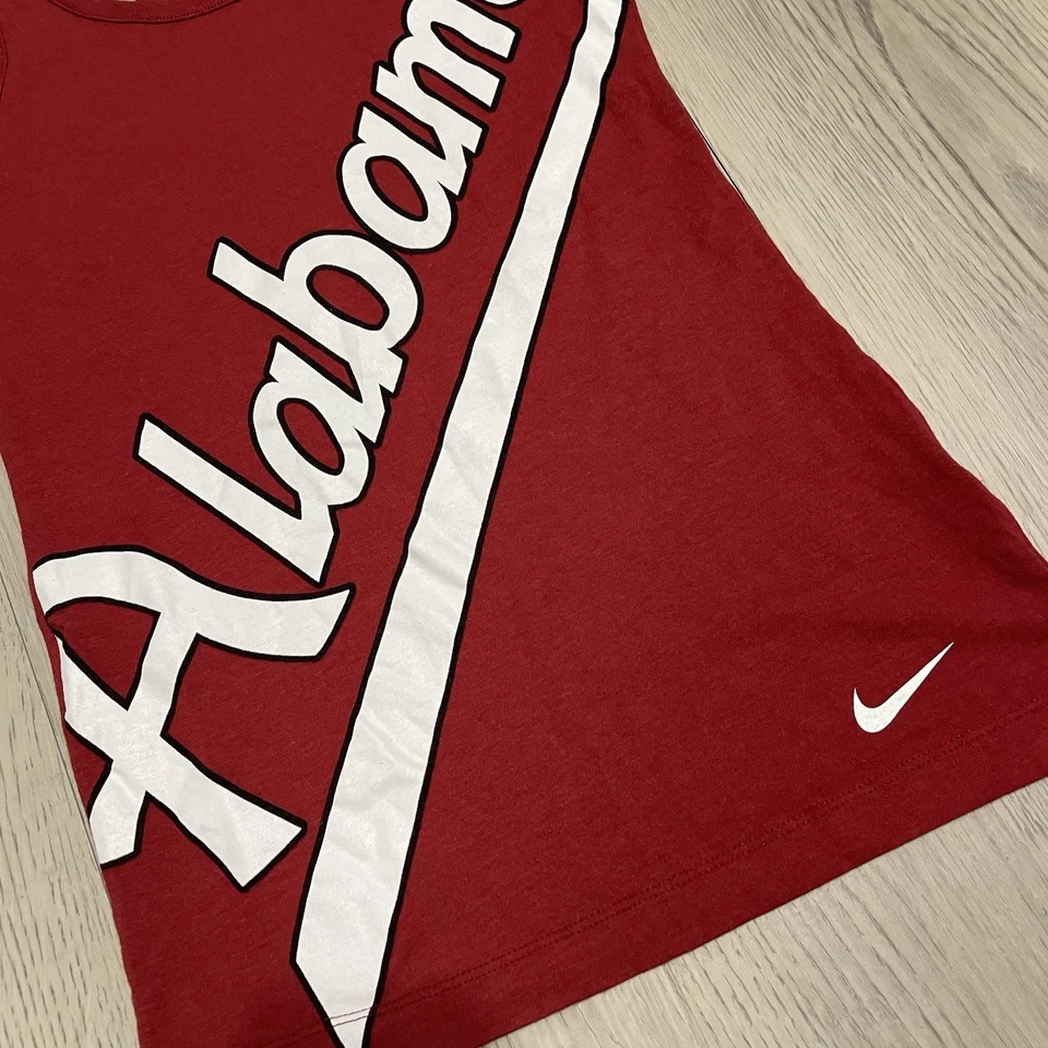 Camiseta sin mangas Nike Alabama Crimson Tide para mujer XS extra pequeña roja Foto 2 de 4