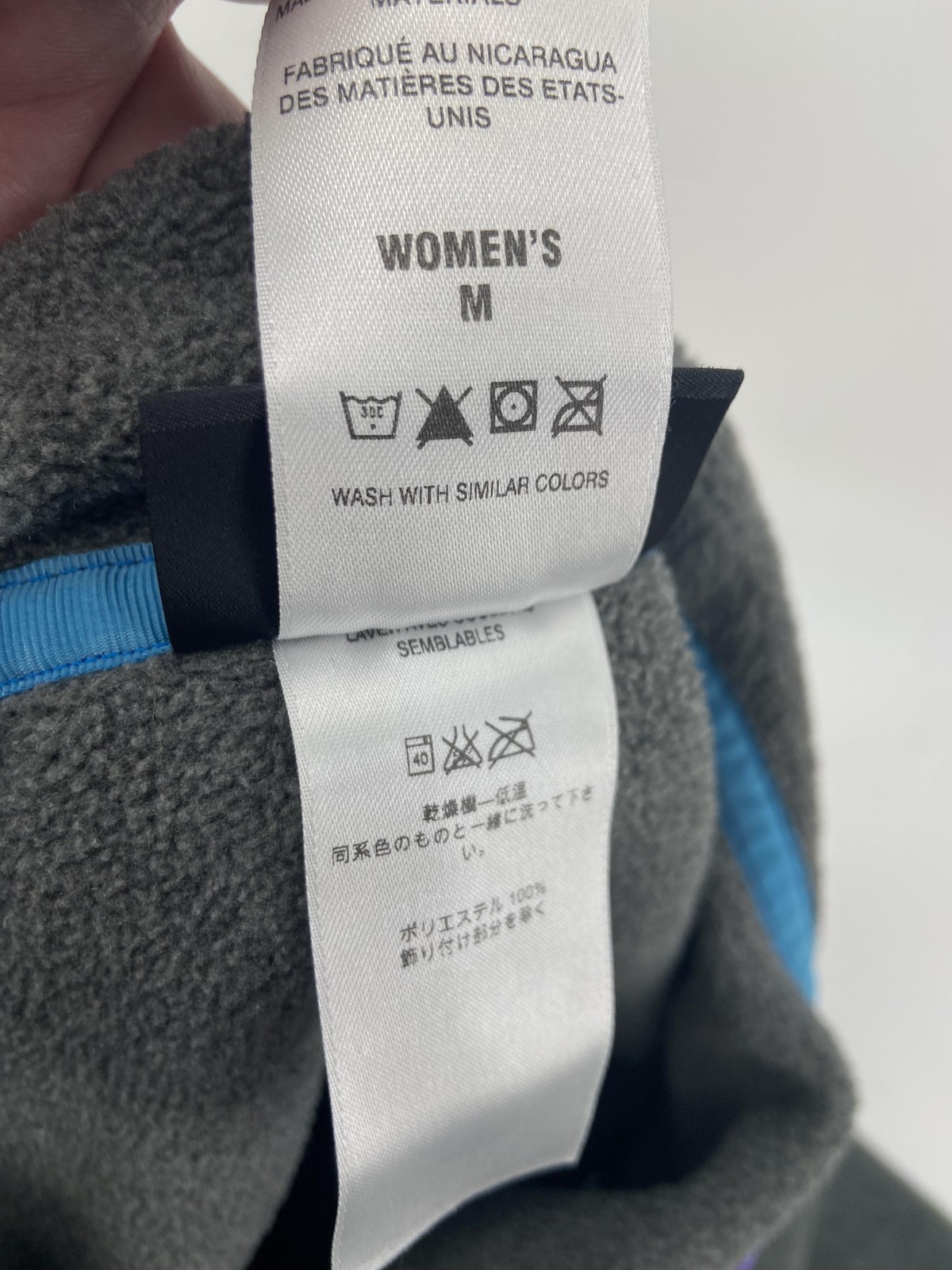 Patagonia Synchilla Jacket Womens Medium Gray Fleece Snap-T Pullover Outdoor thumbnail 5