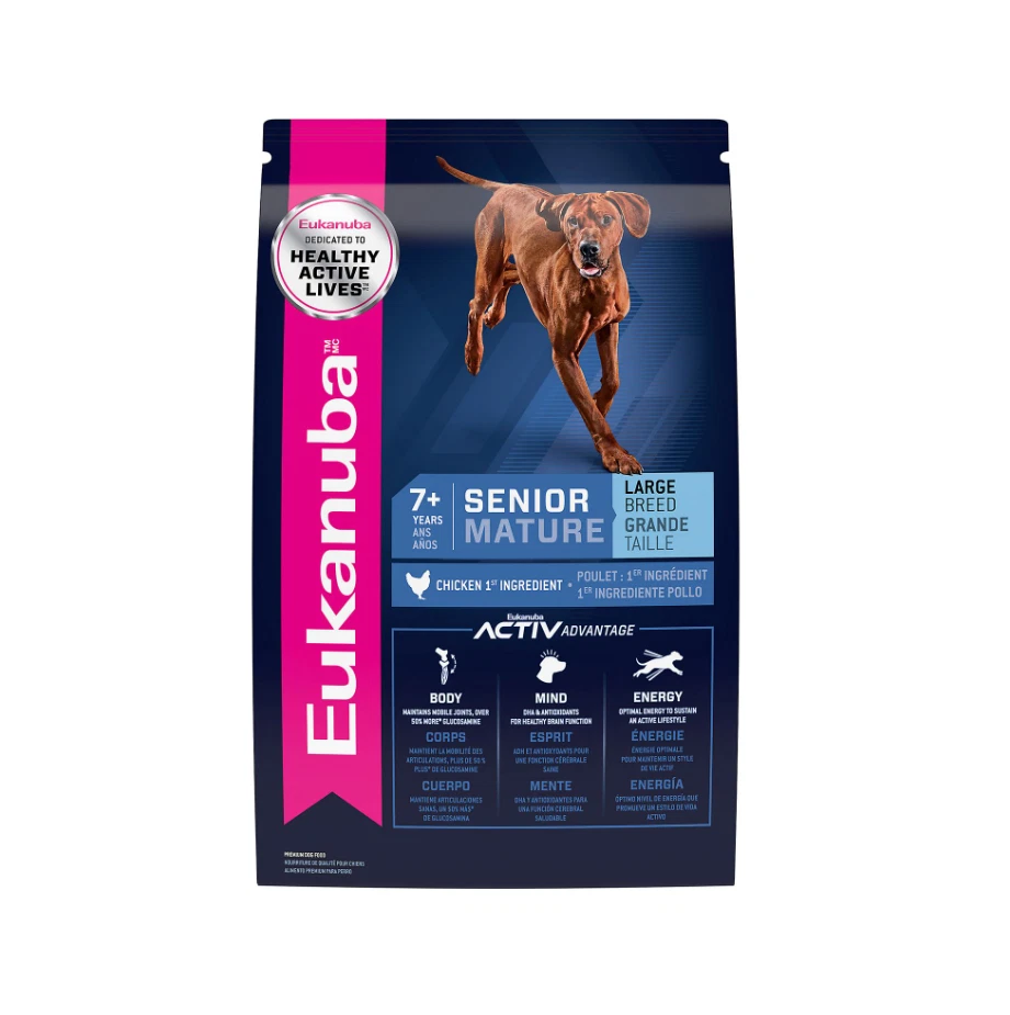Eukanuba Large Breed Senior Dry Dog Food - Chicken Full SIze