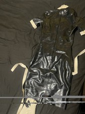 Westward Bound Latex Rubber Maids Fancy Dress Outfit, Size Small