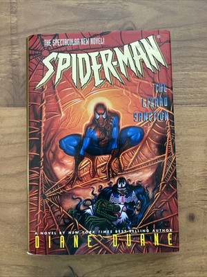Spider-Man The Lizard Sanction Marvel Hardcover Diane Duane 1st Edition 1995 DJ