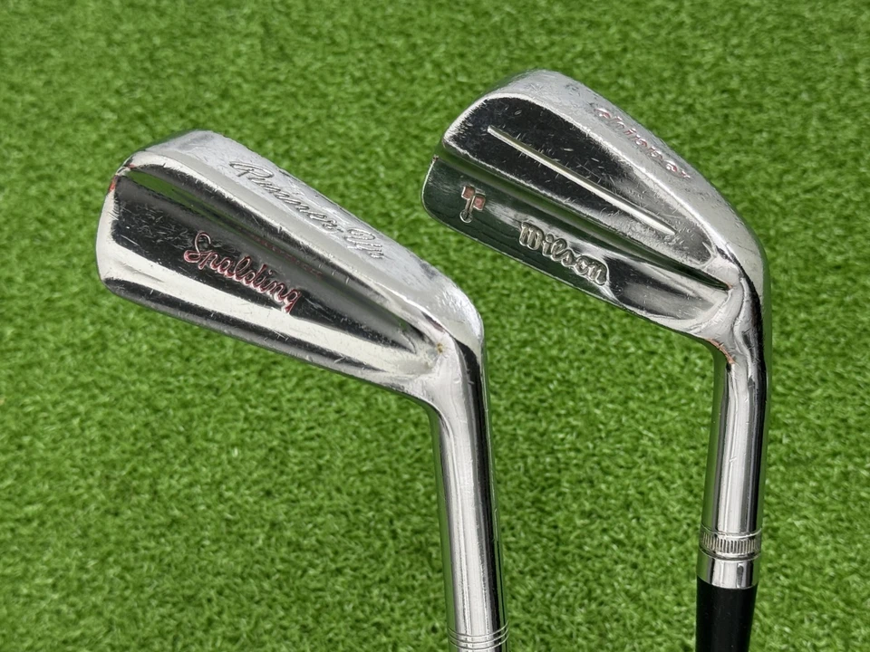 Set (2) Vintage Golf Clubs Spalding Runner-Up + Wilson Chipper Right Handed Used - Image 3 of 4