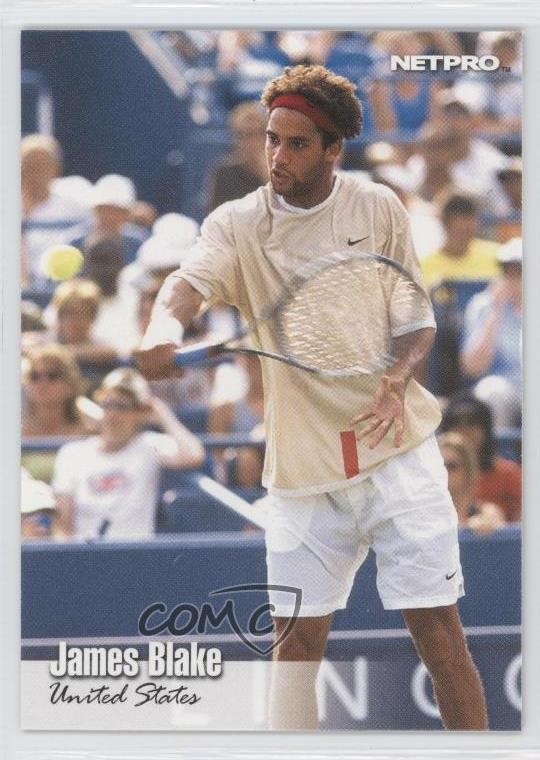 2003 NetPro James Blake #94 Rookie RC 0h1