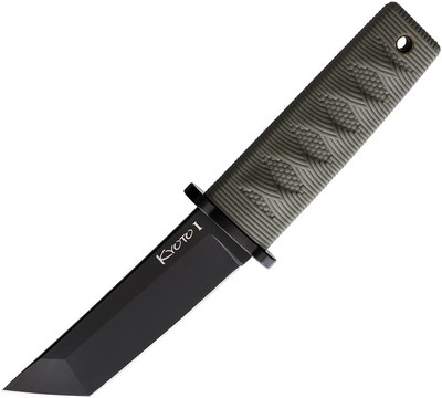 Cold Steel Kyoto II Fixed Blade OD CS-17DA-ODBK-BRK 3.38'' 8CR13MOV Synthetic