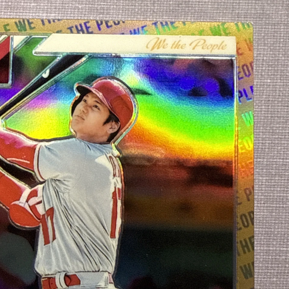 Optic Shohei Ohtani 2019 “We the People” Holo Prizm/76 Angels SP Foto 3 de 4