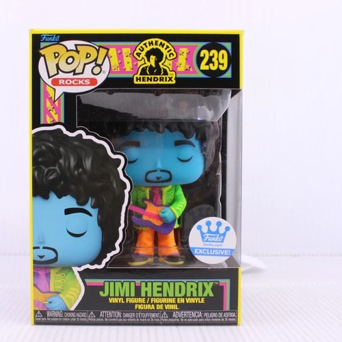 F3 Funko Pop Vinyl Figure Rocks Shop Exclusive Jimi Hendrix 239