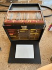 Vintage Dental Instruments Kit Wood Drawer Case w/ Labeled Trays — photo 2
