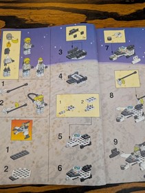 LEGO set 6958 Android Base VINTAGE EXPLORIENS w/ Box, Instruction Manual Space