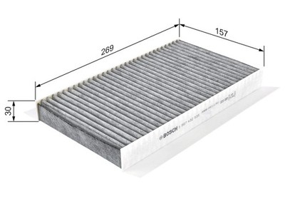 BOSCH 1 987 432 535 Filter, Innenraumluft for  LAND ROVER